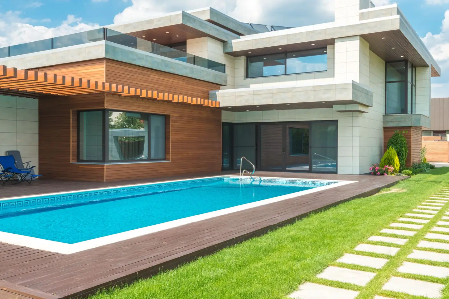 Swimming pool built in Shortland, NSW